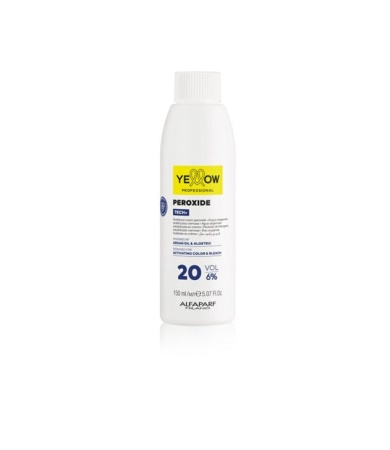 YELLOW Peroxide Tech+ 6% 20Vol – Emulsie Oxidantă Profesională pentru Colorare Uniformă și Strălucitoare - Img 2