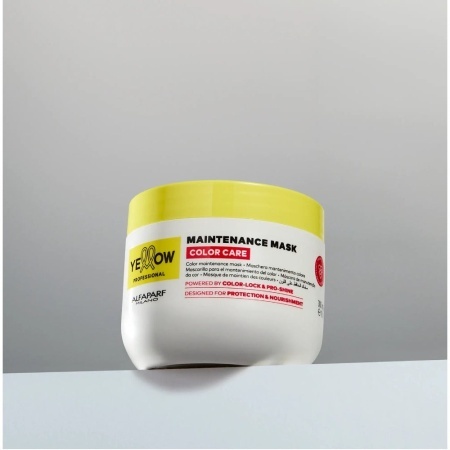 Yellow Professional Color Care – Mască Profesională pentru Păr Vopsit 500ml – Protecție Intensă a Culorii, Hidratare și Strălucire de Durată - Img 5