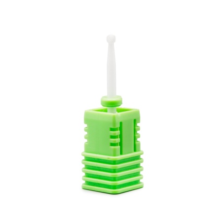 Bit Cap Freza Unghii Ceramica, Sfera, Verde(Grosier), Pauco - F061513