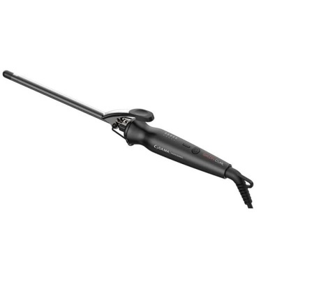 GA.MA Silk Salon Ondulator Profesional 9 mm – Tehnologie Titan-Ceramică, Nano Silver, 5 Trepte de Temperatură pentru Bucle Perfecte