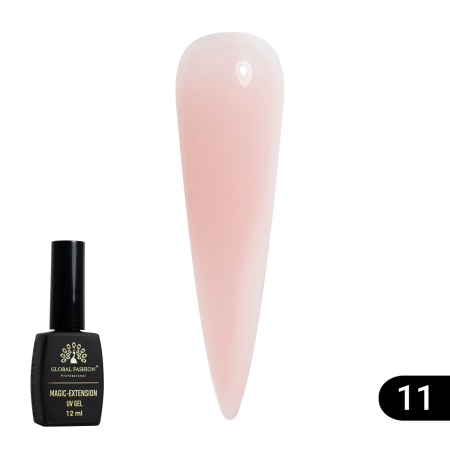 Gel UV constructie, Magic-Extension, 12 ml, Roz, 11 - TPO Free - Img 1