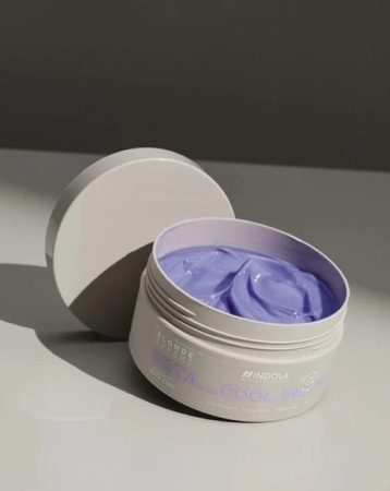 Indola Blonde Expert InstaCool Tratament Neutralizator 200ml – Revitalizare Intensivă pentru Blondul Tău, cu Pigmenți Violeți și Strălucire Elegantă - Img 7