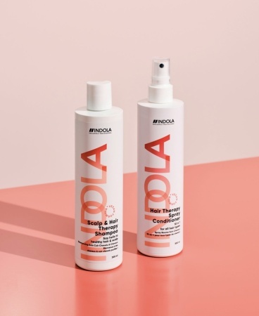Indola Scalp & Hair Therapy – Șampon Profesional Vegan pentru Scalp Sensibil și Păr Slăbit, cu Keratină Vegetală și Agenți Anti-mătreață - Img 3