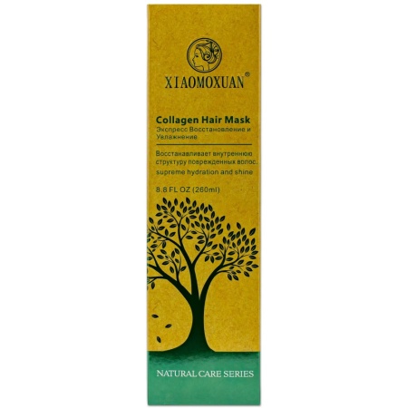 Masca Xiaomoxuan M260 - Colagen Hair Mask 260 ml - Restaureaza, Hidrateaza si Stimuleaza Cresterea Parului - Img 4