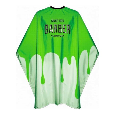 Pelerina frizerie Marmara Barber Acid Green