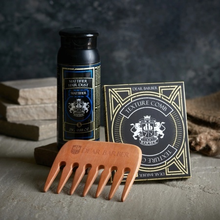 Pieptene de par Dear Barber Texture Comb - Img 5