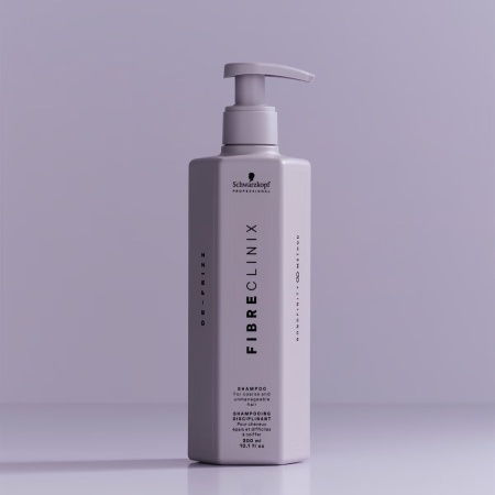 Șampon Reparator Și Disciplinant Anti-Frizz Schwarzkopf Professional Bonacure Fibre Clinix De-Frizz Shampoo 300ml - Img 4