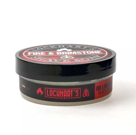 Sapun de barbierit Lockhart's Fire & Brimstone Shave Soap 113g - Img 3