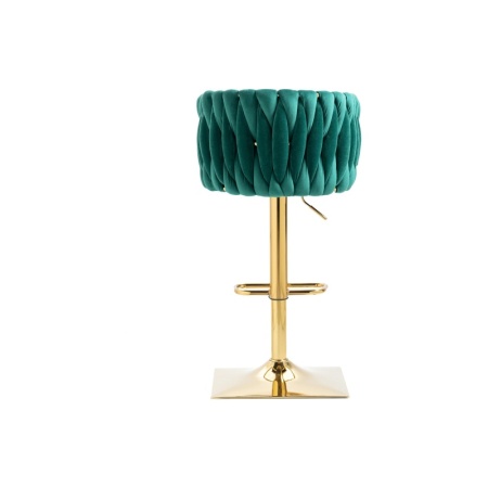 Scaun Make-up Glamour, Verde Smarald - Img 2