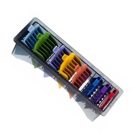Set Gratare / Inaltatoare colorate pentru masini de tuns Wahl originale 3mm-25mm - Img 2