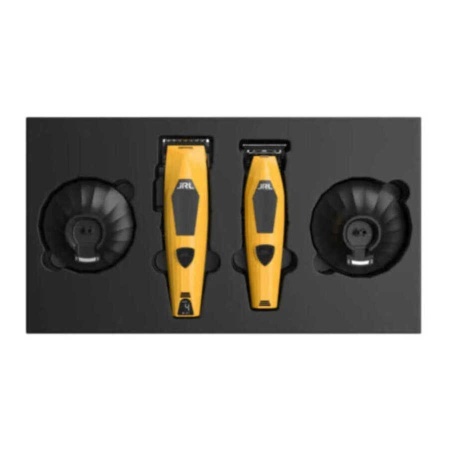 Set JRL Profesional Diamante Masina de tuns 2025C Masina de contur 2025T Yellow - Img 2