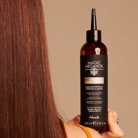 Tratament Profesional Pentru Strălucire Nook Magic Arganoil Secret Tratament Laminoil, Efect de ”Oglindă”, Cantitate: 250 ml - Img 3