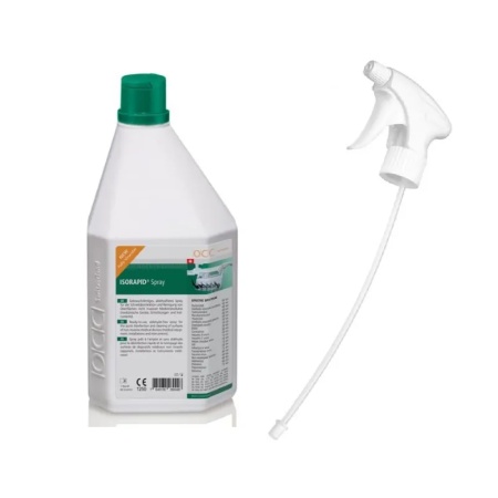 Dezinfectant Suprafete Isorapid Spray 1L + Cap Pulverizator - Img 2