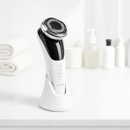 Dispozitiv Facial High-Tech 5-în-1 Lifting EMS & Mezoterapie Virtuala - Img 3