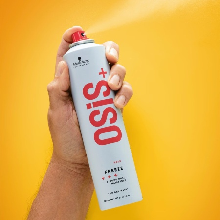 Fixativ cu Fixare Puternică Și Protecție Termică Schwarzkopf Professional Osis Freeze - Img 3