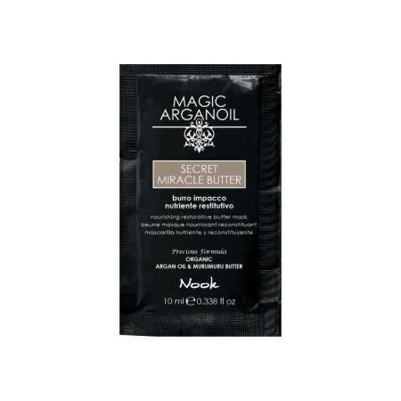 Mască Restructurantă pentru Părul Deteriorat, cu Unt de Argan și 91% Ingrediente Naturale, Nook Magic ArganOil Secret - Img 2