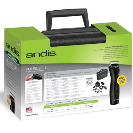 Masina de Tuns Profesionala Andis Pulse ZR® II cu Lama Detasabila si 2 Acumulatori - Img 7