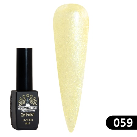 Oja semipermanenta BLACK ELITE, 8 ml, 059 - TPO Free