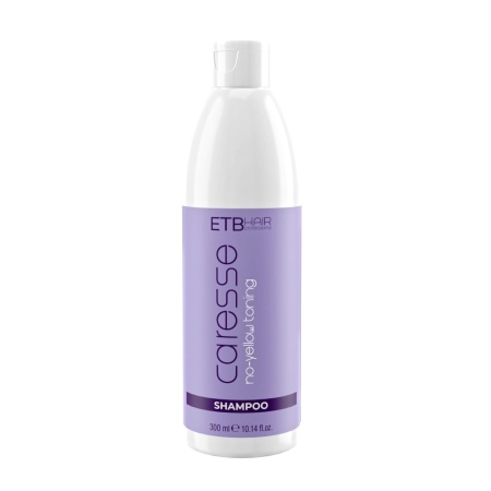 Șampon Neutralizator ETB Caresse No-Yellow – pentru un Blond Rece, Strălucitor și Fără Tonuri Galbene - Img 2