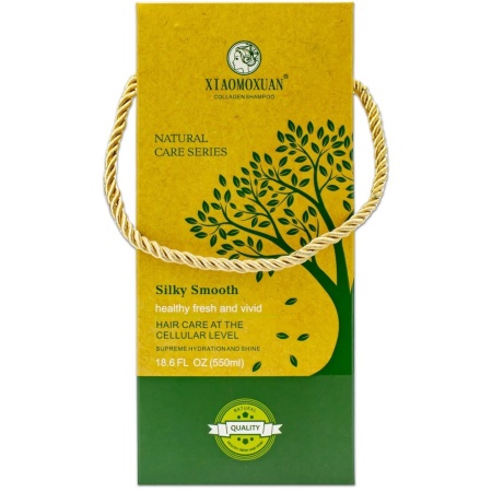 Sampon Xiaomoxuan S2 - Silky Smooth Colagen 550 ml - Sampon Natural de Frunze de Arbore de Ceai cu Colagen - Img 4