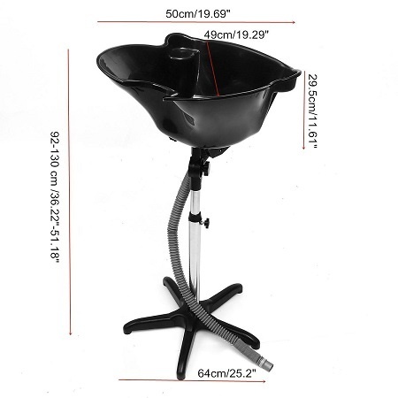 Scafa Coafor Mobila/Portabila cu Bazin Adanc - 15L - Img 3