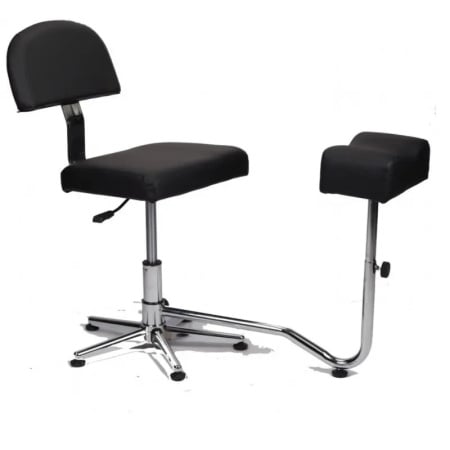 Scaun cu Suport Pedichiura - Lauore - Negru