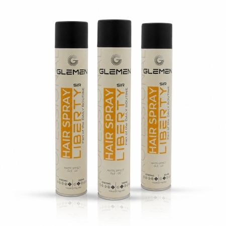 Set 3 Fixative Profesionale Glemen Liberty SIR 750ml