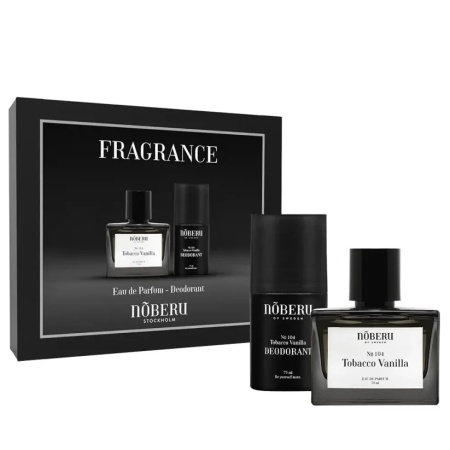 Set cadou Noberu Giftbox apa de parfum Tobacco Vanilla & Deodorant