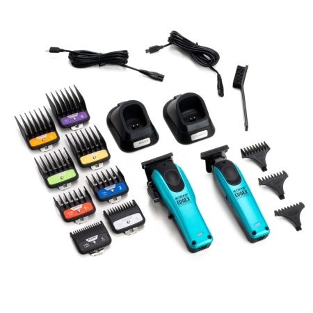 Set combo Kiepe Edgex Blue Masina de tuns si Masina de contur fara fir - Img 2
