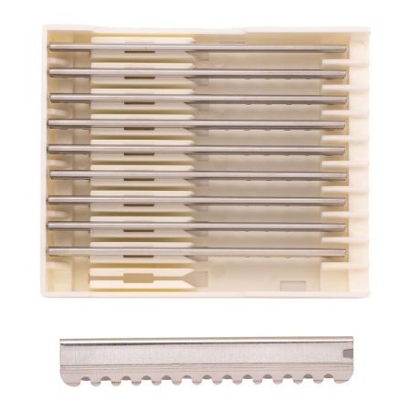Set lame pentru brici de texturat Iron King 10 buc