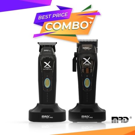 Set MRD - Masina de Tuns - MRD - Vector - Black - 11.000 RPM - HC-999C + Masina de Contur - MRD - Vector X3.0 - Neagra GMT-99