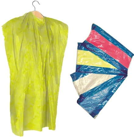 Set pelerine de unica folosinta Roial Galben 85x108cm 30buc