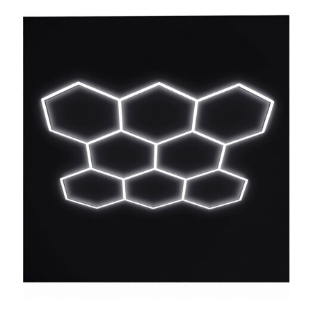 Sistem de iluminat HoneyComb 8 Hexagoane Luminoase LED 280W 2523 X 2432mm
