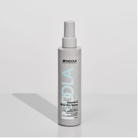Spray Pentru Volum Și Uscare Rapidă Indola Volume & Blow-Dry Spray 200ml - Img 5