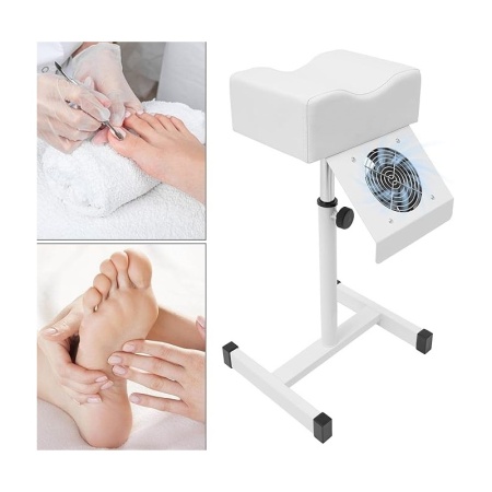 Suport Pedichiura Alb cu Aspirator de 40W Pauco - Img 3