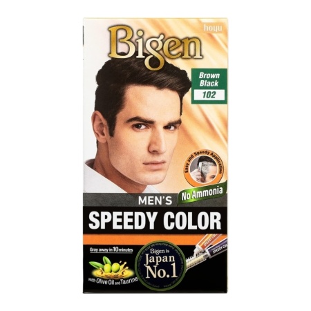 Vopsea de Par Bigen B113 Brown Ash 80ml - Img 2