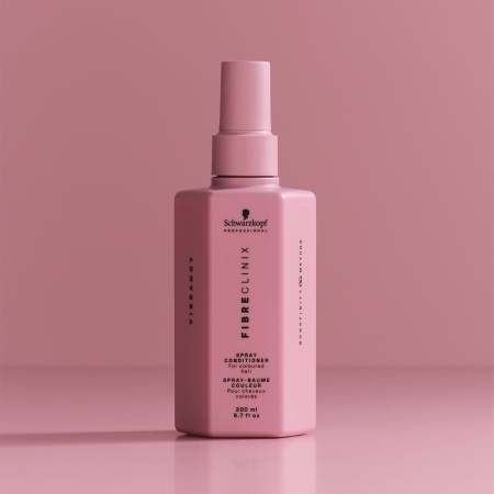 Balsam Spray Reparator Leave-In Pentru Păr Vopsit Schwarzkopf Professional Bonacure Fibre Clinix Vibrancy 200ml - Img 9