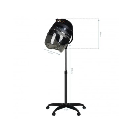 Casca Coafor Profesionala cu Picior - Wing 1000W - Img 1