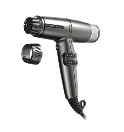 GA.MA IQ Lite Max Uscător de Păr Profesional – Putere Digitală de 1700W, Tehnologie Oxy-Active, Greutate Ultra-Redusă & Accesorii Premium - Img 2