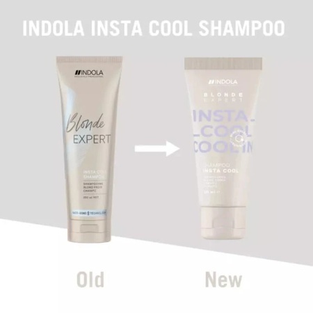 Indola Blonde Expert InstaCool Shampoo– Șampon Profesional pentru Neutralizarea Tonurilor Galbene, cu Pigmenți Mov și Tehnologie Hair-Bond - Img 8