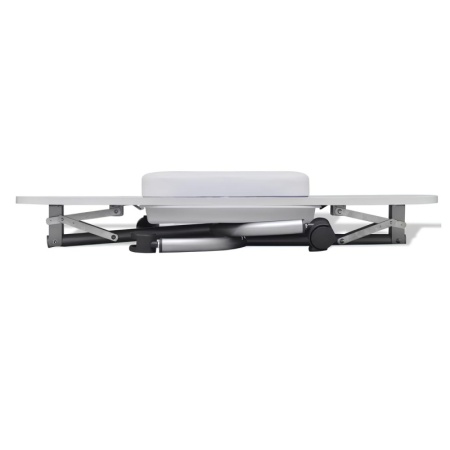 Masa Manichiura Pliabila cu Roti si Aspirator 90x45x68 cm + Cadou 2x Saci Rezerva Aspirator 9001 - Img 3