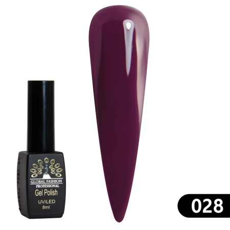 Oja semipermanenta BLACK ELITE, 8 ml, 028 - TPO Free