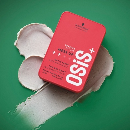 Pastă Modelatoare Matifiantă Cu Fixare Medie Schwarzkopf Professional Osis Mess Up 100ml - Img 9