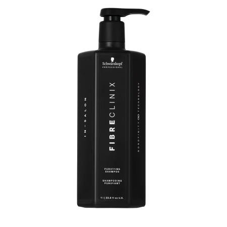 Șampon Purificator Pentru Curățare Profundă Schwarzkopf Professional Bonacure Fibre Clinix Bondfinity 1000ml - Img 1