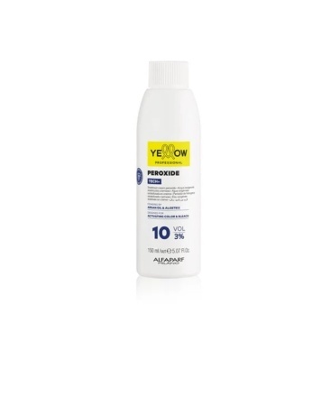 YELLOW Peroxide Tech+ 3% 10Vol – Emulsie Oxidantă Profesională pentru Colorare Uniformă și Strălucitoare - Img 3
