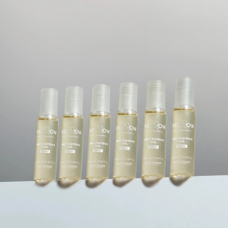 Yellow Ulei Protector 6x13ml – Ser Profesional cu Textură Gel pentru Protecția Scalpului și Firului de Păr în Timpul Vopsirii sau Decolorării - Img 5