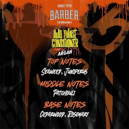 Balsam Leave-in Marmara Barber Two Phase Conditioner No.3 Argan 250ml - Img 2