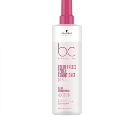 Balsam Spray Pentru Păr Vopsit Schwarzkopf Professional Bonacure Clean Performance Color Freeze Spray Conditioner - Img 1