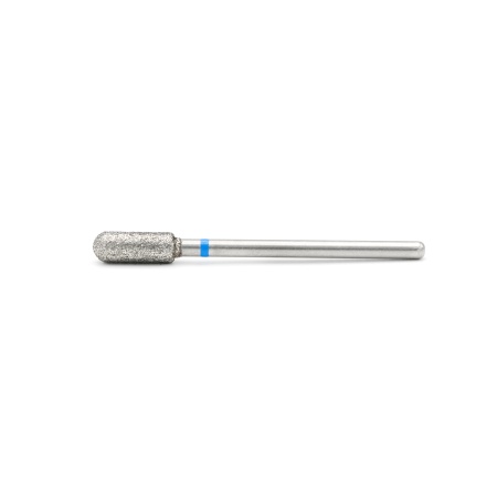 Bit/capat freza diamant, cilindru, brâu albastru, 882-040B - Img 1