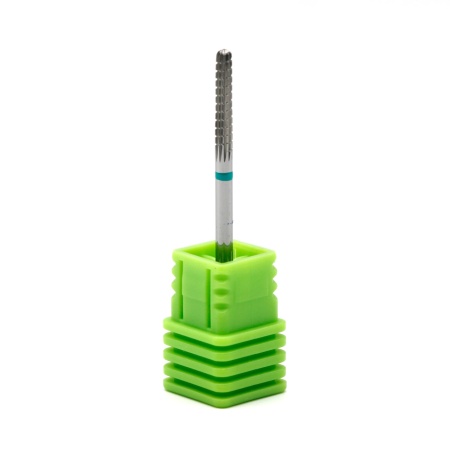 Bit Unghii din Carbid, pentru Gel si Oja Semi, Cilindru, Verde(Grosier), Pauco - 143176023